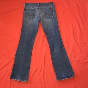 7 for all Mankind size 28 bootcut jeans